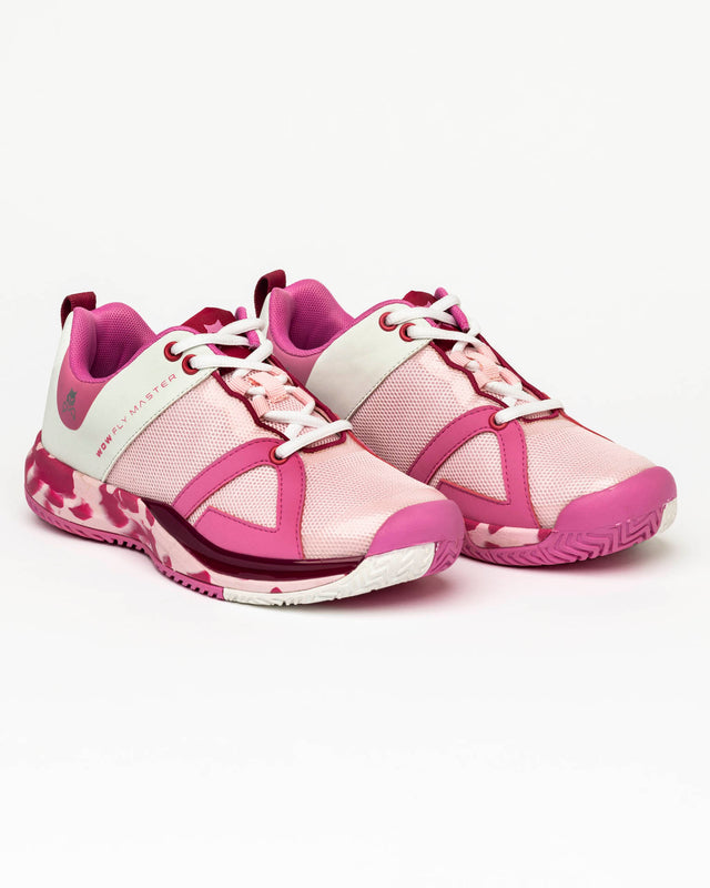 Zapatillas de pádel Fly Master rosa para mujer