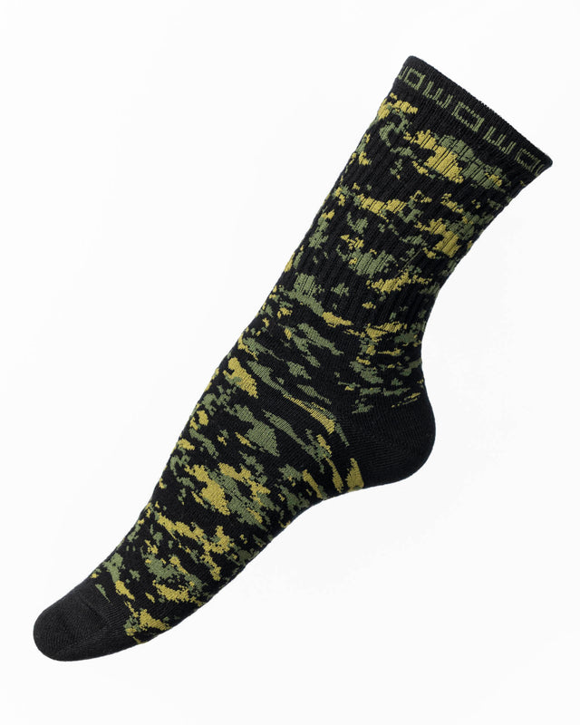 Calcetines verdes WOW Camou Claw para hombre