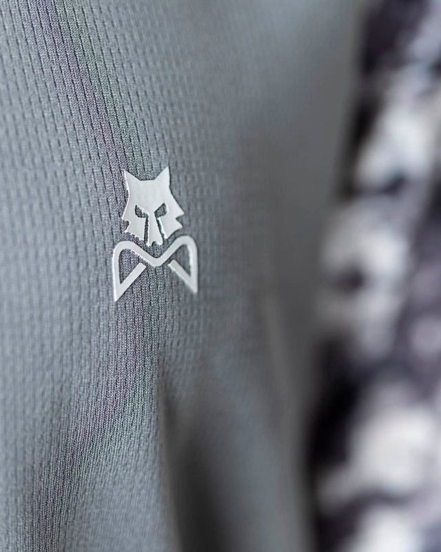 Camiseta de pádel gris WOW Savage para hombre