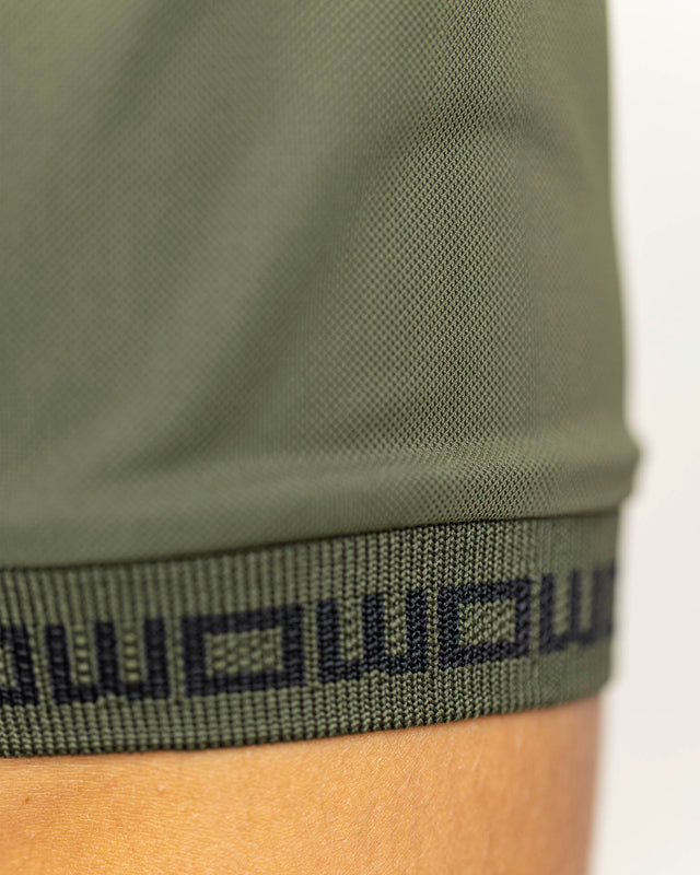 Polo de pádel verde WOW Zippy para hombre