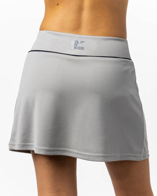 Falda de pádel gris WOW Bi-Vibrant