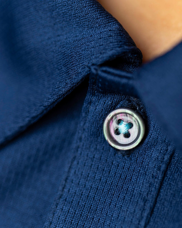 Polo azul marino WOW Pure para mujer