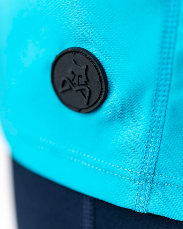 Camiseta de pádel turquesa WOW Born para hombre