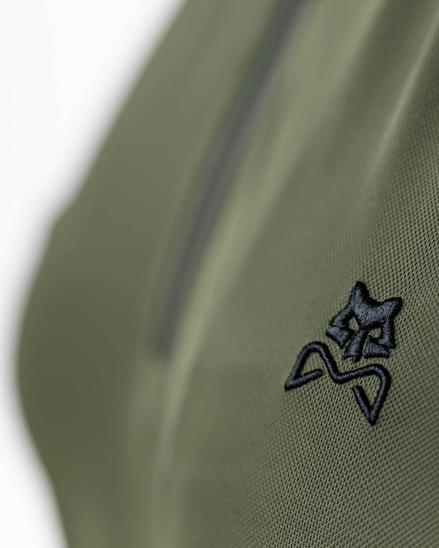 Polo de pádel verde WOW Zippy para mujer