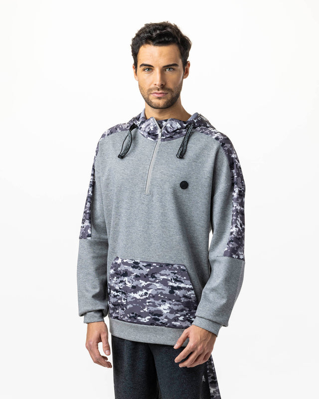 Sudadera de pádel gris WOW Savage para hombre