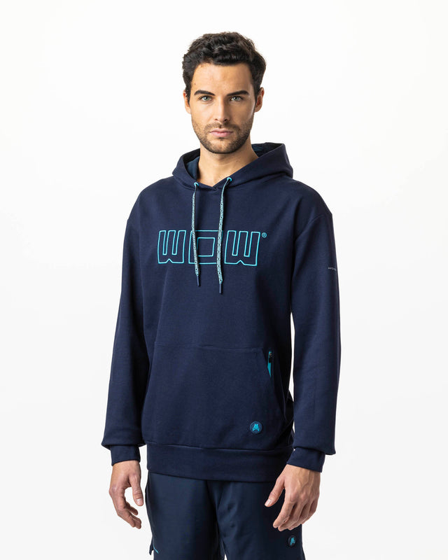 Sudadera de pádel azul marino WOW Spirit para hombre