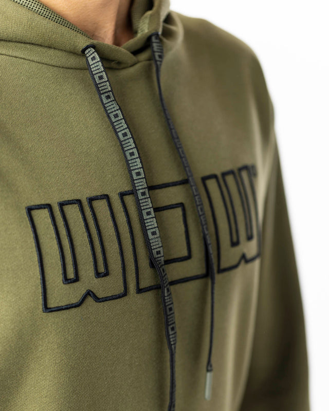 Sudadera de pádel verde WOW Spirit para hombre