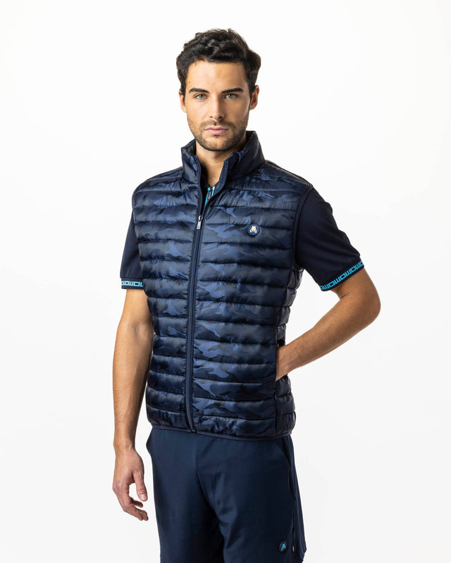 Chaleco de pádel azul marino WOW Savage para hombre