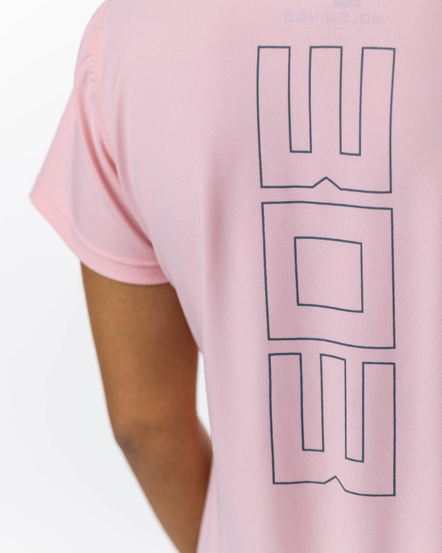 Camiseta de pádel rosa WOW Born para mujer