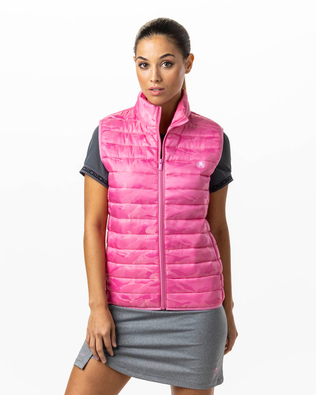 Chaleco de pádel rosa WOW Savage para mujer