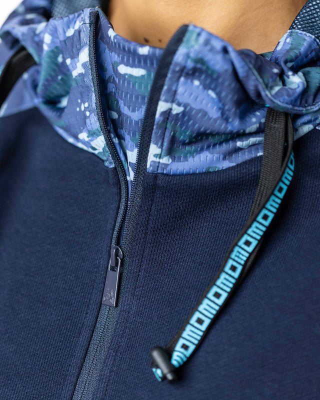 Sudadera de pádel azul marino WOW Savage para mujer