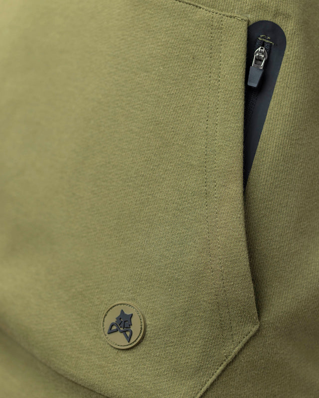 Sudadera de pádel verde WOW Spirit para mujer