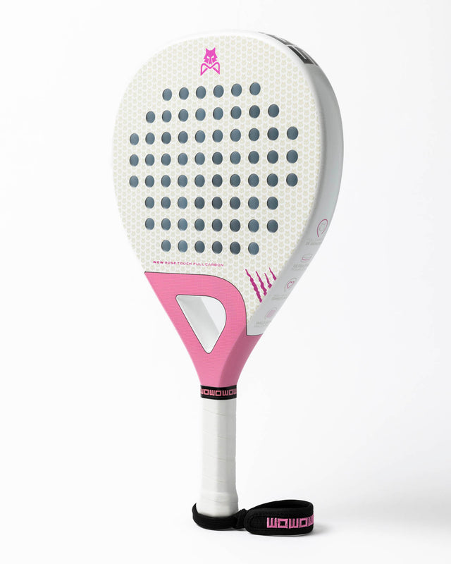 Pala de pádel WOW Rose Touch - Full Carbon 3K