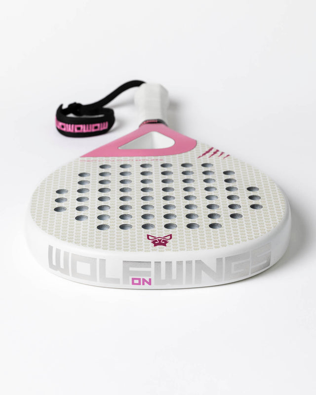 Pala de pádel WOW Rose Touch - Full Carbon 3K