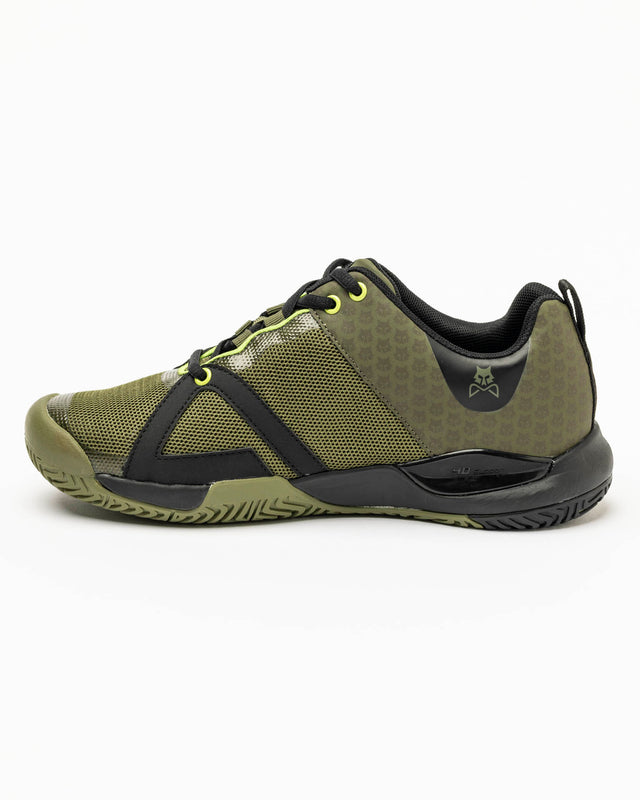 Zapatillas de padel Fly Master verde caqui para hombre