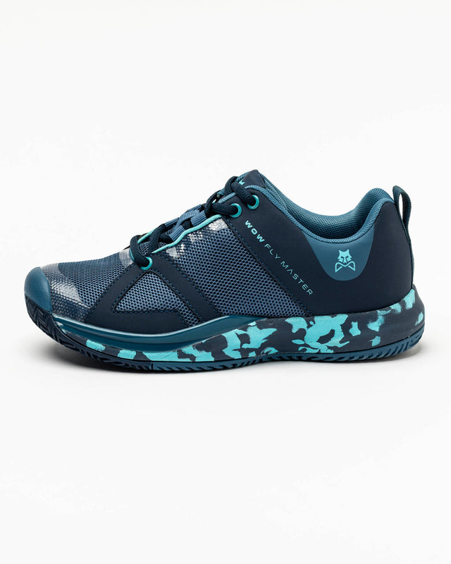 Zapatillas de pádel Fly Master azul marino para mujer