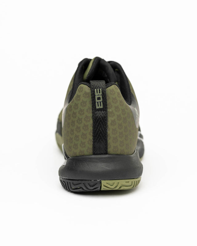 Zapatillas de padel Fly Master verde caqui para hombre