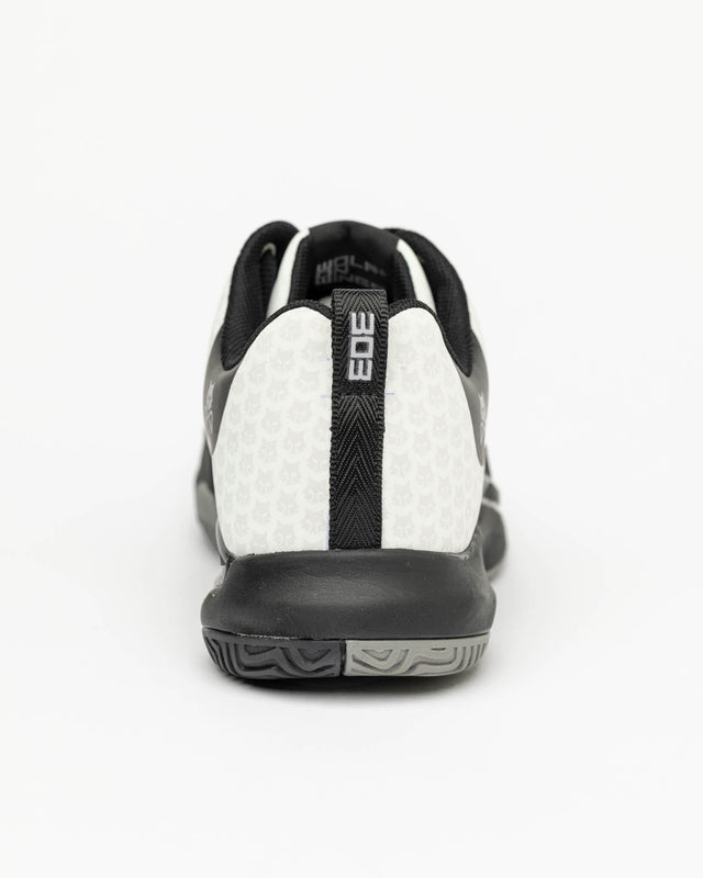 Zapatillas de pádel Fly Master blanca y negra para hombre