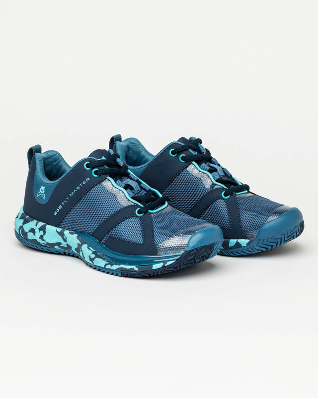 Zapatillas de pádel Fly Master azul marino para mujer