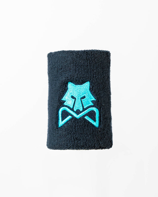 Muñequera WOW azul marino