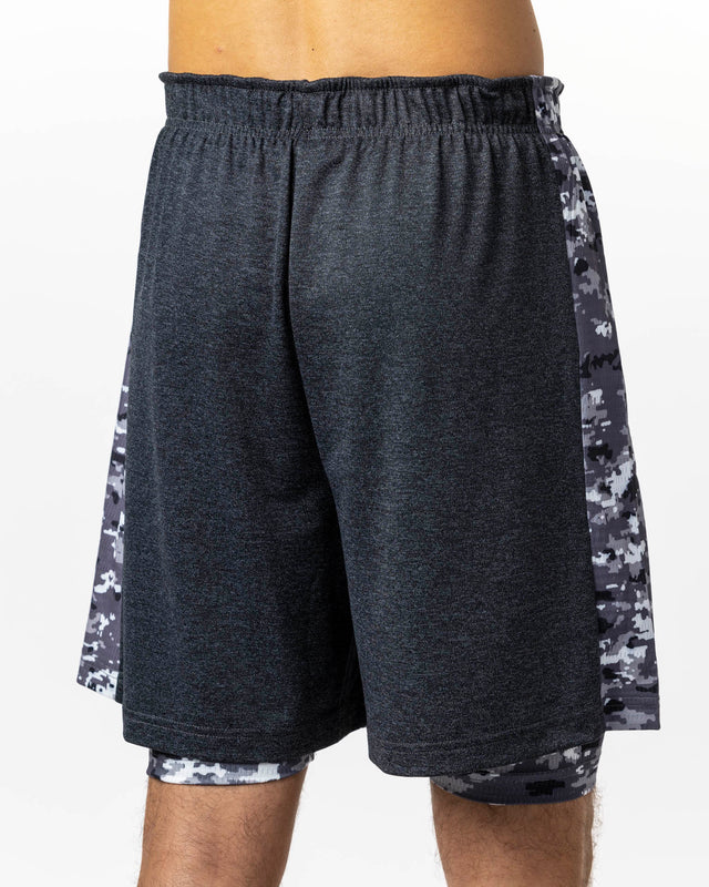 Pantalón corto de pádel gris WOW Bi-Vibrant para hombre