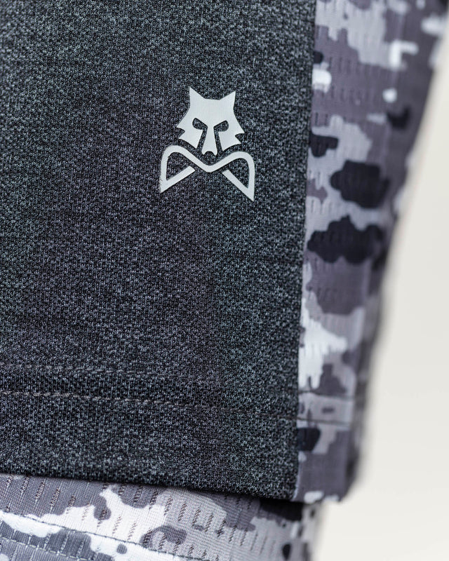 Pantalón corto de pádel gris WOW Bi-Vibrant para hombre