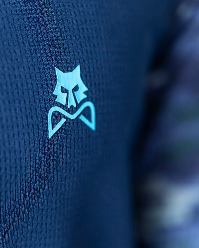 Camiseta azul marino WOW Savage para hombre