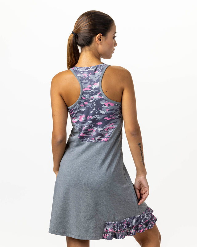Vestido de pádel WOW Aura gris