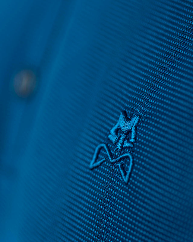 Polo de pádel azul WOW Pure para hombre