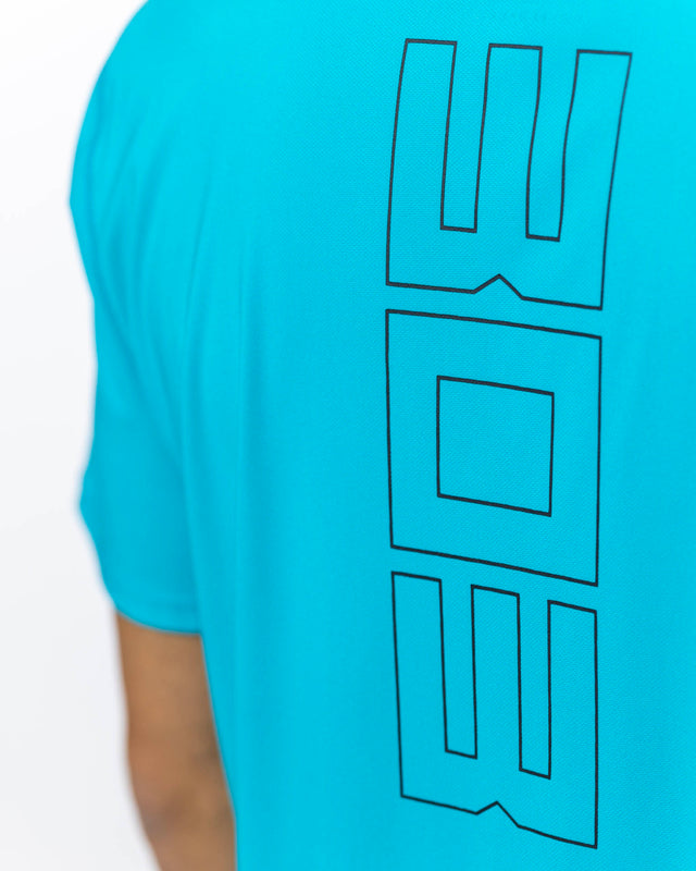 Camiseta de pádel turquesa WOW Born para hombre