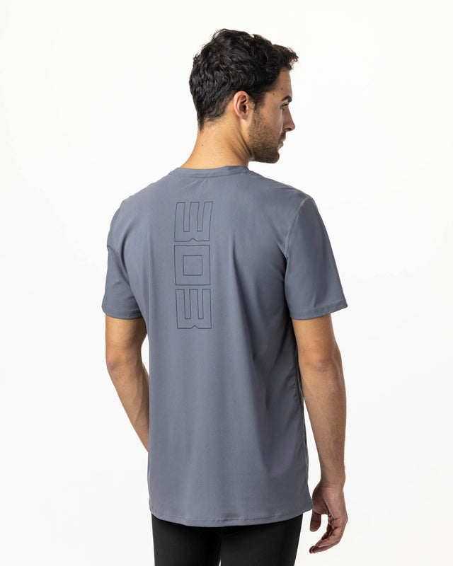 Camiseta de pádel gris WOW Born para hombre