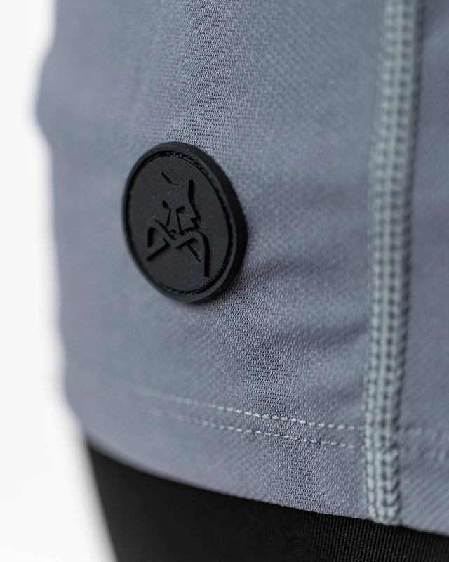 Camiseta de pádel gris WOW Born para mujer 