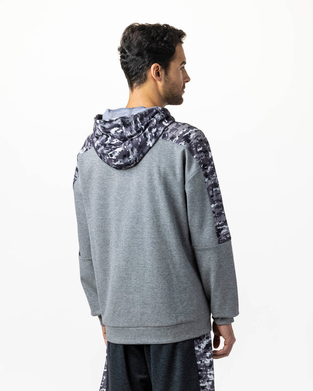 Sudadera de pádel gris WOW Savage para hombre