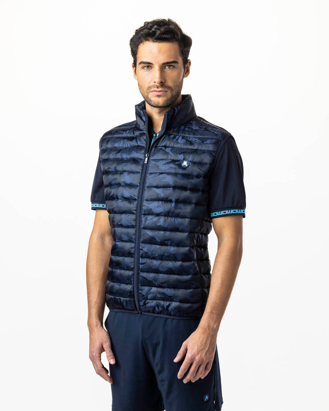 Chaleco de pádel azul marino WOW Savage para hombre