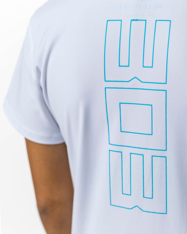 Camiseta blanca WOW Born para mujer