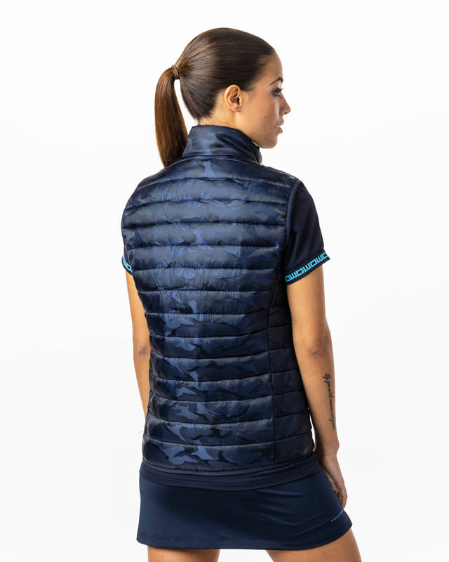Chaleco de pádel azul marino WOW Savage para mujer