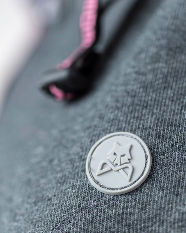 Sudadera de pádel gris WOW Savage para mujer