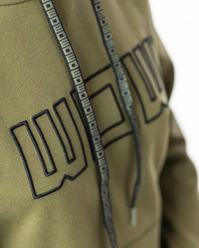 Sudadera de pádel verde WOW Spirit para mujer