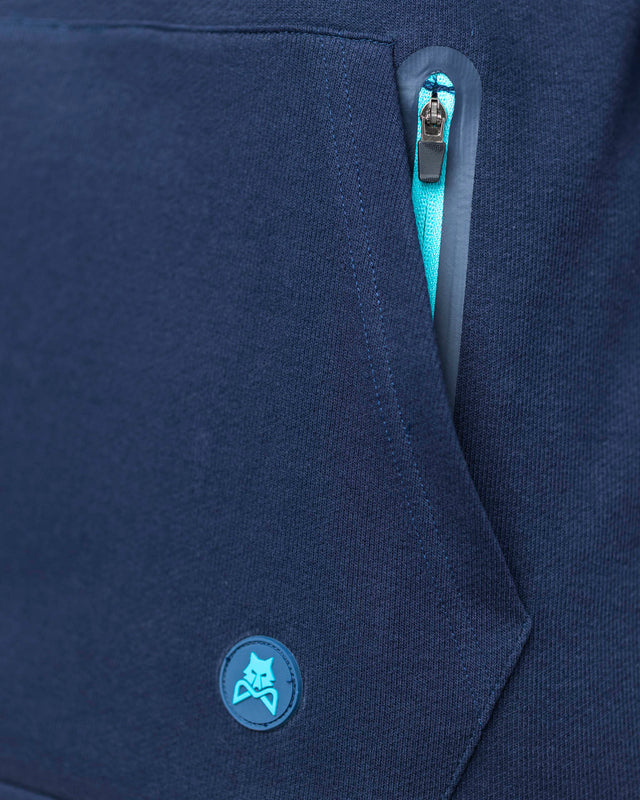 Sudadera de pádel azul marino WOW Spirit para mujer